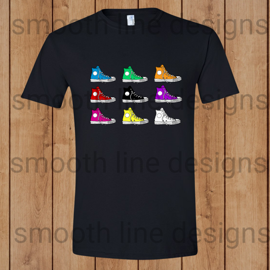 For all the sneakerheads out there, this Sneaker Lover Shirt is the perfect way to show off your style! Featuring a cool, aesthetic sneaker print, this unisex tee is great for anyone who loves trendy fashion and sneakers