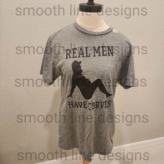 Show off your confidence and humor with the Real Men Have Curves Shirt! Perfect for men who embrace their dad bod, this funny t-shirt brings a lighthearted vibe to any casual day.